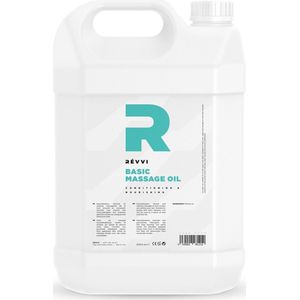 Révvi | Basic Massage Olie - Hydrateert Droge Huid - met Jojoba Olie Amandel Olie met Vitamine E - Alle Huidtypes - 5L Can -  - 5L