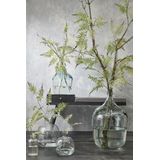 Mica Decorations Diego Fles Vaas - H42 x Ø27 cm - Gerecycled Glas - Transparant