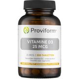 Proviform - Vitamine D3 - 25mcg - Natuurlijke Bron