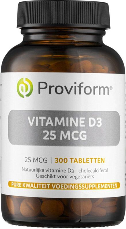 Proviform - Vitamine D3 - 25mcg - Natuurlijke Bron
