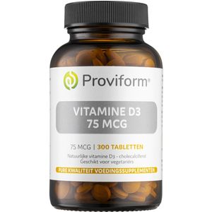 Proviform - Vitamine D3 - 75mcg - Natuurlijke Bron