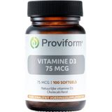 Proviform Vitamine D3 75mcg 100 softgels