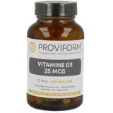 Proviform Vitamine d3 25mcg 100 Vegetarische Capsules