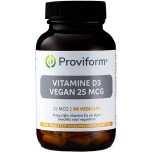 Roviform Vitamine D3 vegan 25mcg 90 Vegetarische capsules