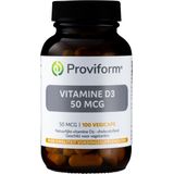 Proviform Vitamine d3 50 mcg 100 Vegetarische Capsules