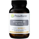 Roviform Vitamine D3 75mcg 100 Vegetarische capsules