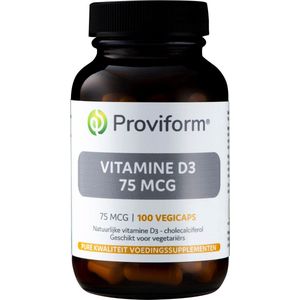 Roviform Vitamine D3 75mcg 100 Vegetarische capsules