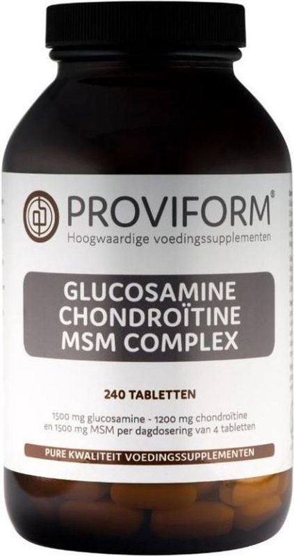 Proviform Glucosamine Chondroitine MSM Complex Tabletten 240st