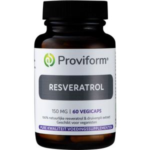 Roviform Resveratrol 150 mg + 50 mg druivenpitextract 60 Vegetarische capsules