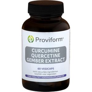 Proviform Curcumine quercetine gember extract 60 Vegetarische Capsules