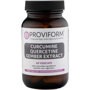 Proviform Curcumine quercetine gember extract 60 Vegetarische Capsules