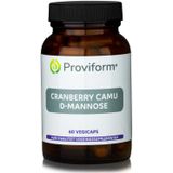 Roviform Cranberry camu d-mannose 60 Vegetarische capsules