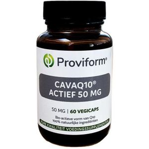 Roviform CavaQ10 actief 50 mg 60 Vegetarische capsules