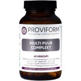 Proviform Multi puur compleet vegicaps 60 Vegetarische Capsules