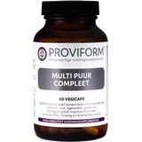 Proviform Multi puur compleet vegicaps 60 Vegetarische Capsules