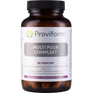 Proviform Multi puur compleet vegicaps 60 Vegetarische Capsules