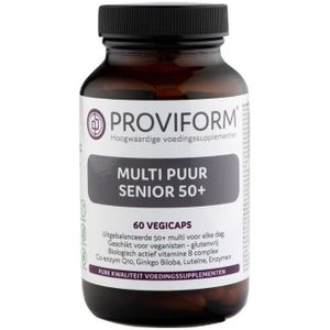 Roviform Multi puur senior 50+ 60 Vegetarische capsules