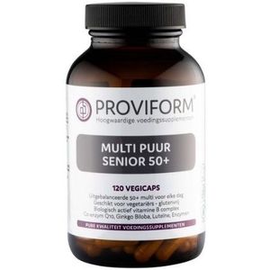 Proviform Multi puur senior 50+ vegica 120 Vegetarische Capsules