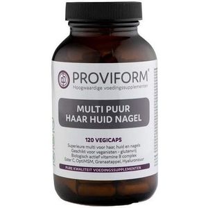 Proviform Multi puur haar huid nagel 120 Vegetarisch Capsules