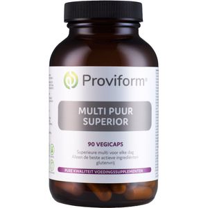 Proviform - Multi Puur Superior - Multivitaminen - Biologisch Actieve Ingrediënten