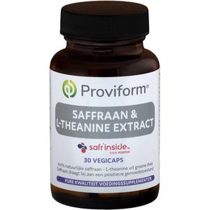 L-Theanine - Saffraan Extract Capsules - Sargol Kwaliteit - 60 Stuks