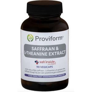 Proviform Saffraan & l-theanine extract 90 Vegicaps