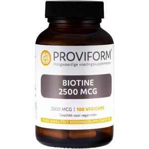 Roviform Biotine 2500 mcg 100 Vegetarische capsules