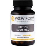 Roviform Biotine 5000 mcg 60 Vegetarische capsules