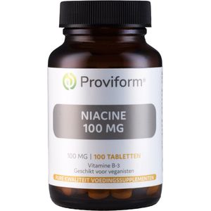 Proviform Vitamine B3 niacine 100 mg 100 tabletten