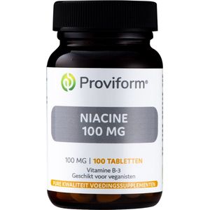 Proviform Vitamine B3 niacine 100 mg 100 tabletten