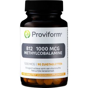 Proviform - Vitamine B12 - 1000mcg - Zuigtabletten - Kersenaroma