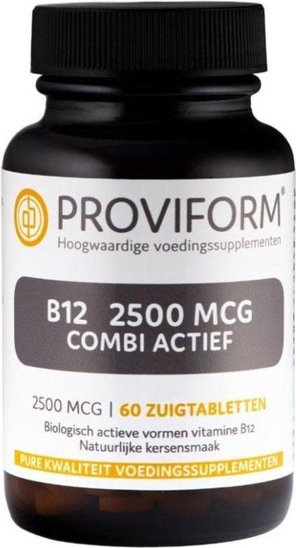 Proviform B12 2500mcg combi actief (60 zuigtabletten)