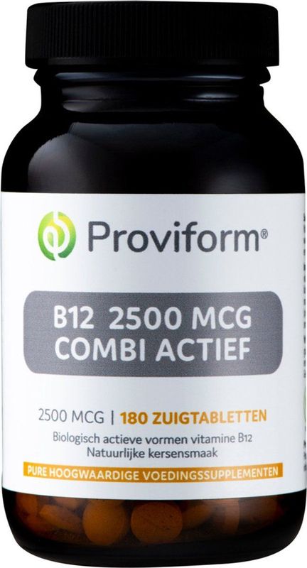 Proviform - Vitamine B12 2500 Mcg Combi - Zuigtablet - Kersensmaak
