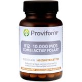 Proviform Vitamine B12 10.000 mcg combi actief folaat (60zt)