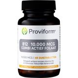 Proviform Vitamine B12 10.000 mcg combi actief folaat (60zt)