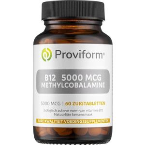 Proviform B12 5000mcg Methylcobalamine Zuigtabletten