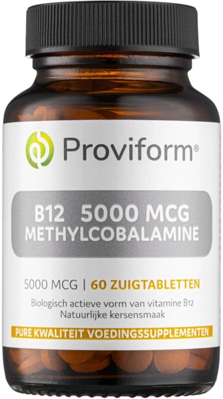 Proviform - B12 - 5000mcg - Methylcobalamine - Zuigtabletten