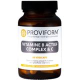 Roviform Vitamine B actief complex & C 60 Vegetarische capsules