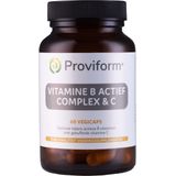 Roviform Vitamine B actief complex & C 60 Vegetarische capsules