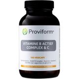 Roviform Vitamine B actief complex & C 100 Vegetarische capsules