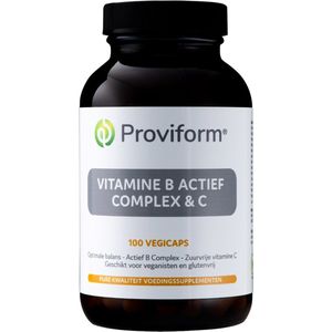 Roviform Vitamine B actief complex & C 100 Vegetarische capsules