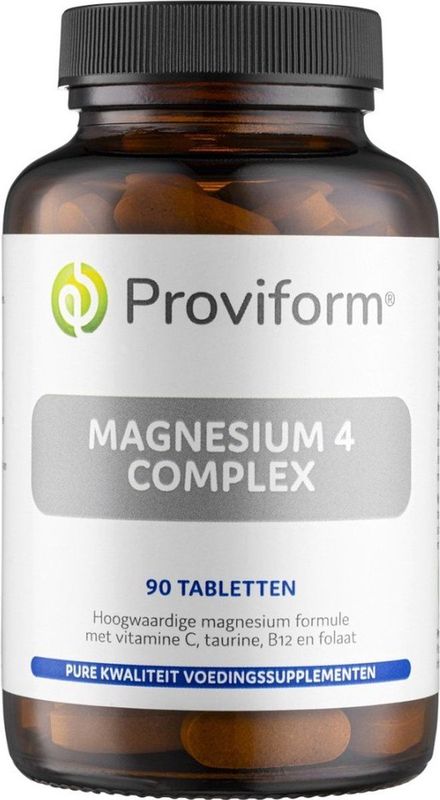 Proviform - Magnesium 4 Complex - Tabletten - 90 Stuks - Maagvriendelijk