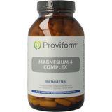 Proviform - Magnesium 4 Complex - Tabletten - 180 Stuks - Donkere Glazen Verpakking