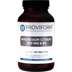 Roviform Magnesium citraat 200 mg & B6  120 tabletten