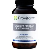 Proviform Voedingssupplementen Calcium citraat & D3