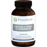 Proviform Voedingssupplementen Calcium citraat & D3