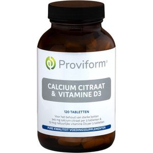 Proviform Voedingssupplementen Calcium citraat & D3