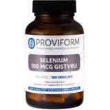 Roviform Selenium 100 mcg gistvrij 100 Vegetarische capsules