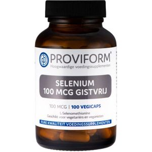 Roviform Selenium 100 mcg gistvrij 100 Vegetarische capsules
