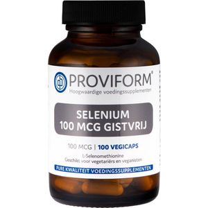 Roviform Selenium 100 mcg gistvrij 100 Vegetarische capsules